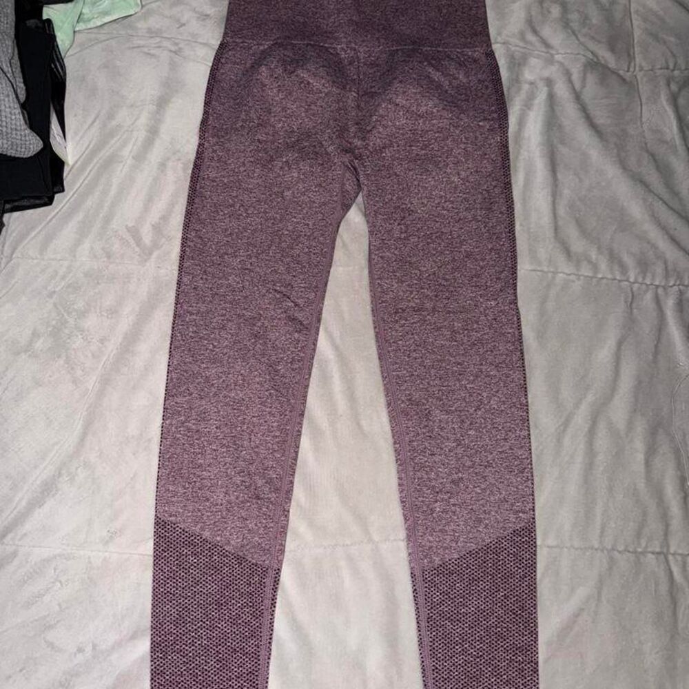 No-brand Women's Purple and Pink Leggings